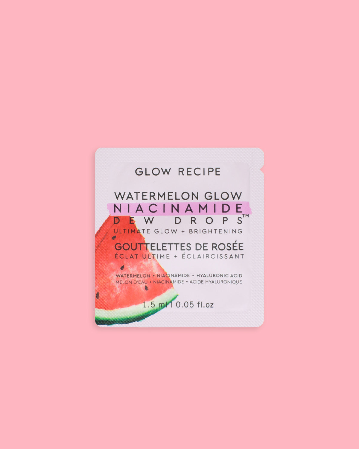 Watermelon Glow Niacinamide Dew Drops Sachet - product image 1