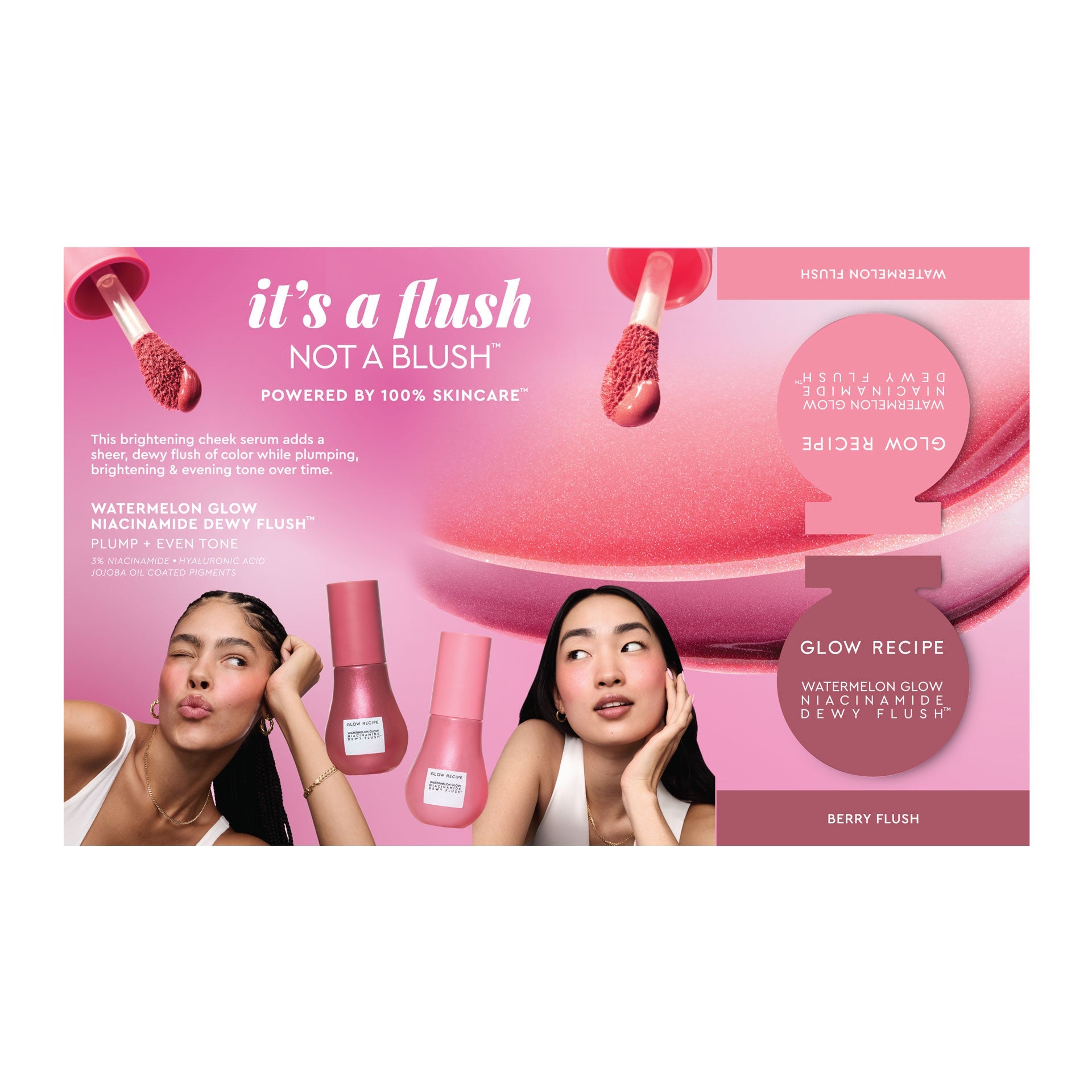 Watermelon Glow Niacinamide Dewy Flush Sachet - product image 1