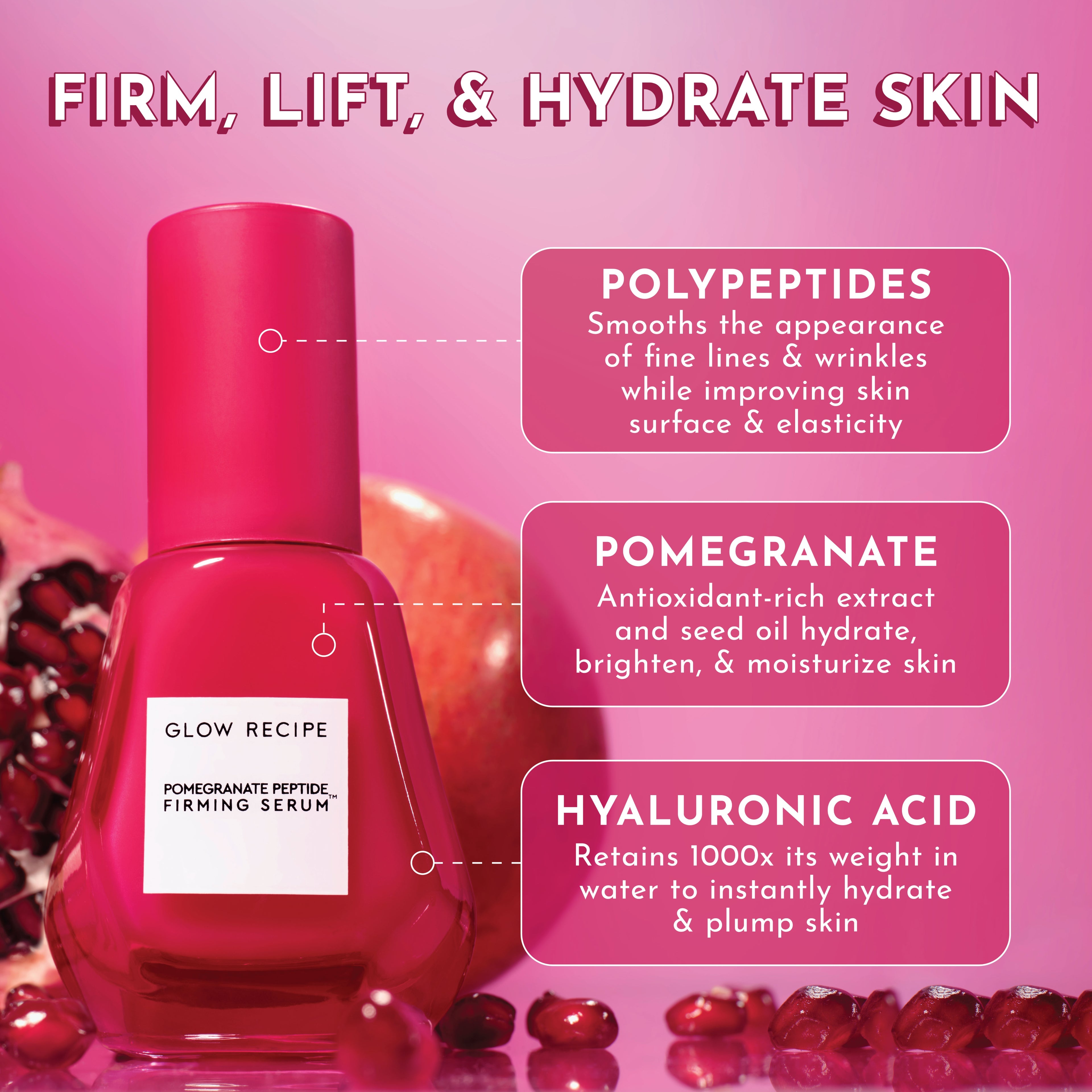 Pomegranate Peptide Firming Serum - product image 5