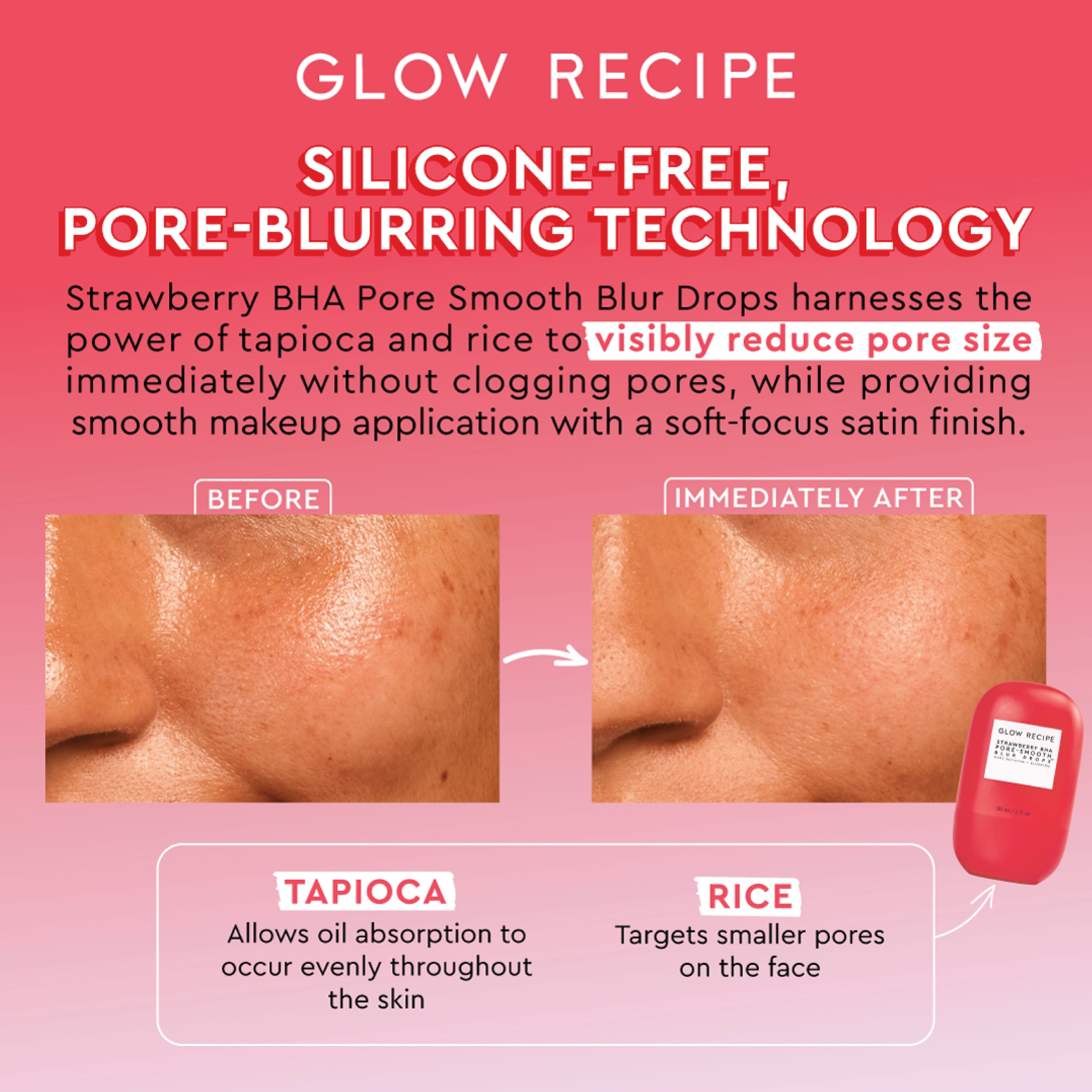 Strawberry BHA Pore-Smooth Blur Drops - product image 6