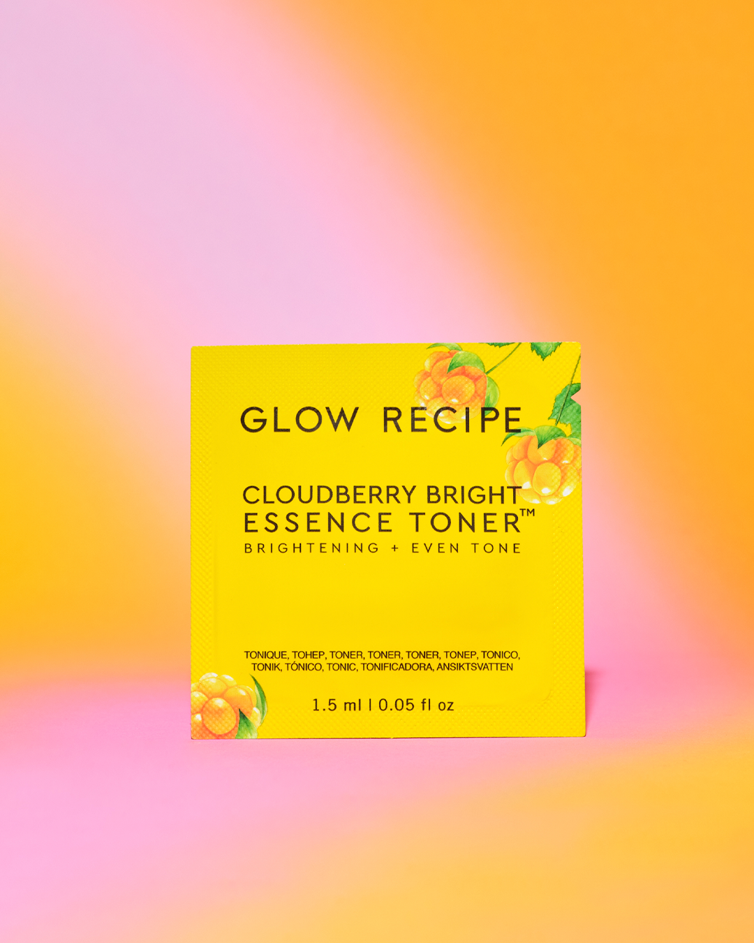 Cloudberry Bright Essence Toner Sachet - product image 1