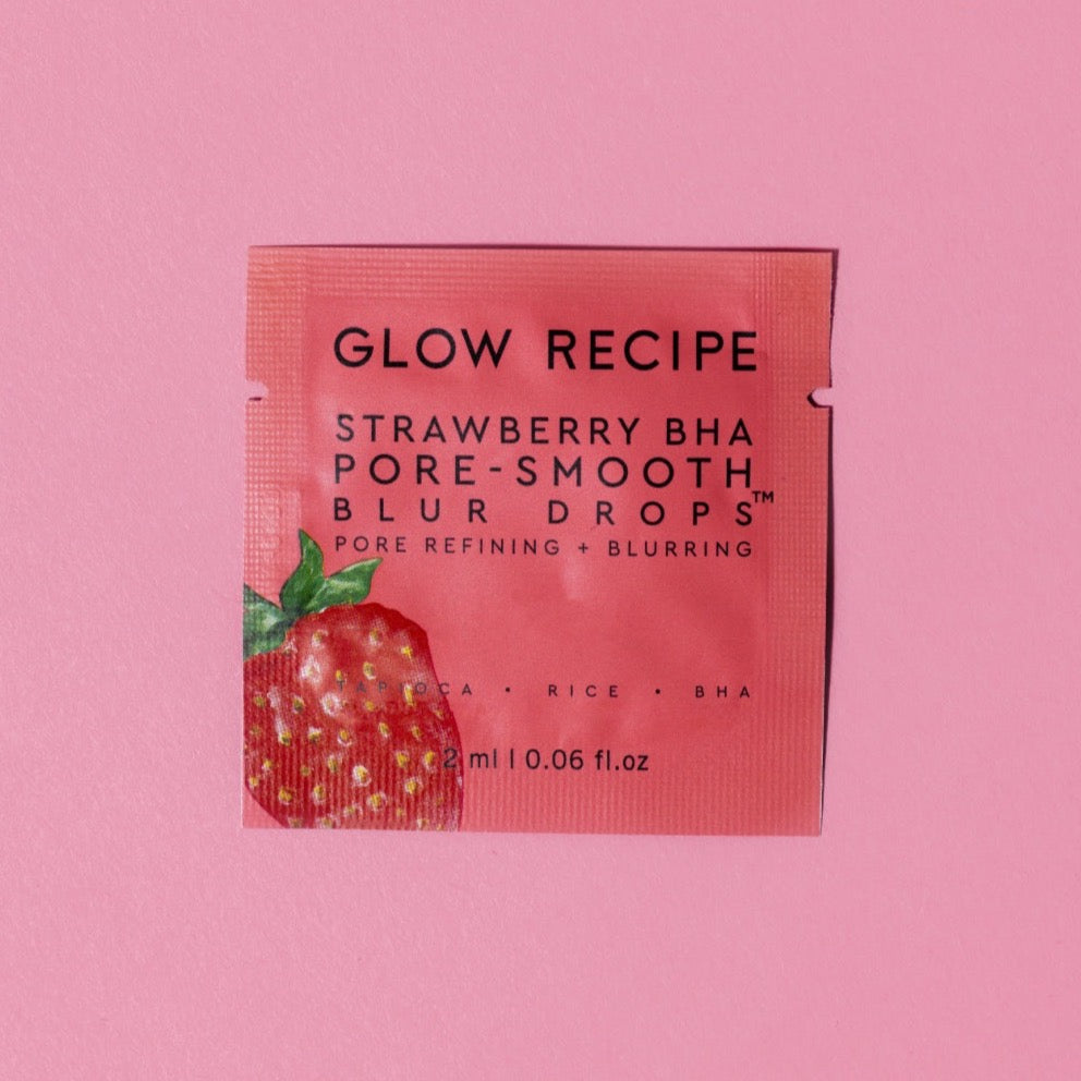 Strawberry BHA Pore-Smooth Blur Drops Sachet Sample 2 ml - product image 1