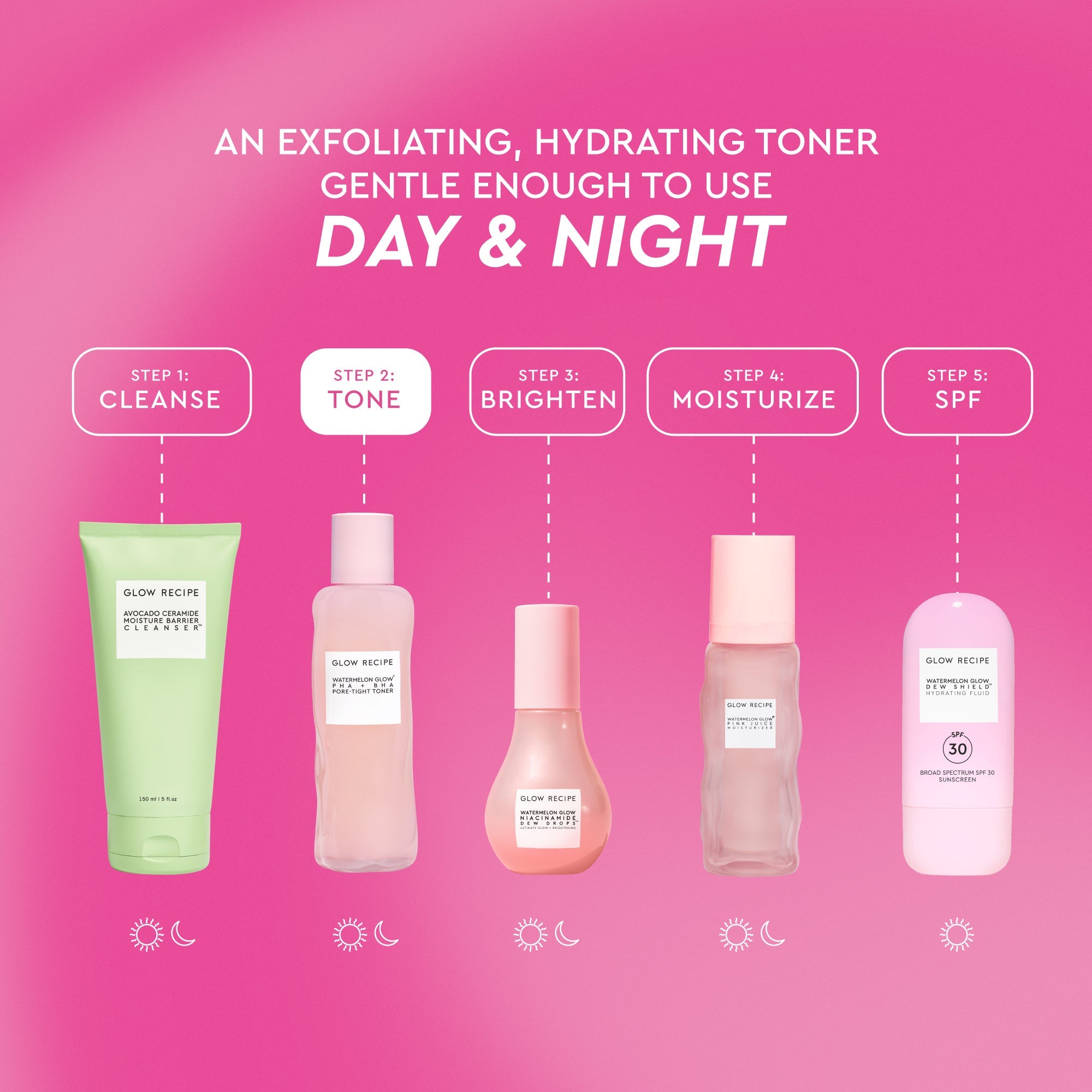 Watermelon Glow PHA+BHA Pore-Tight Toner - product image 15