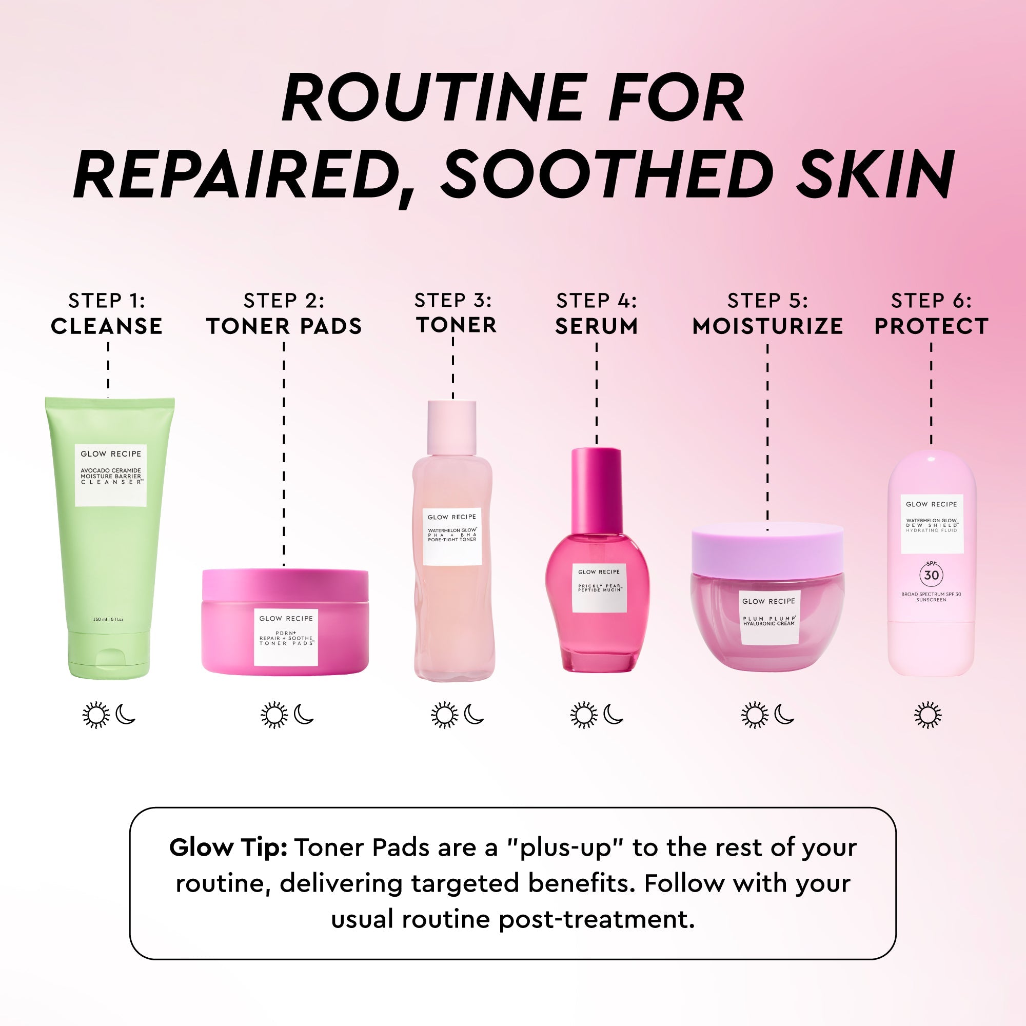 PDRN+ Repair + Soothe Korean Toner Pads - product image 9